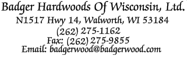 Badger Hardwoods of Wisconsin, Ltd.